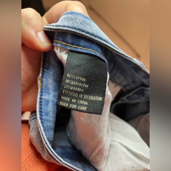 ✨2 for $6 Suzanne Betro Cute Denim Jeans Size 8 #A1 - Picture 10 of 10